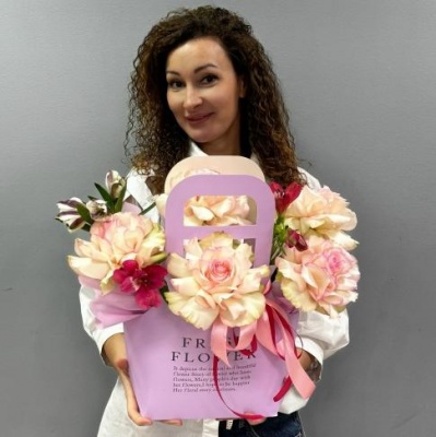 Букет цветов Теплота и нежность