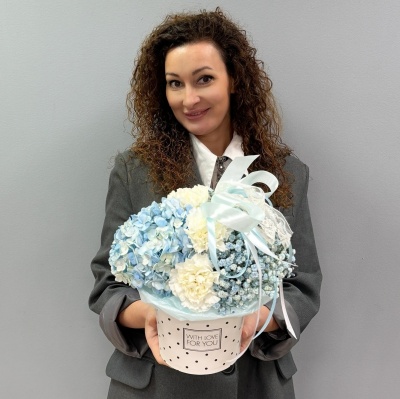 Букет цветов Ice popcorn