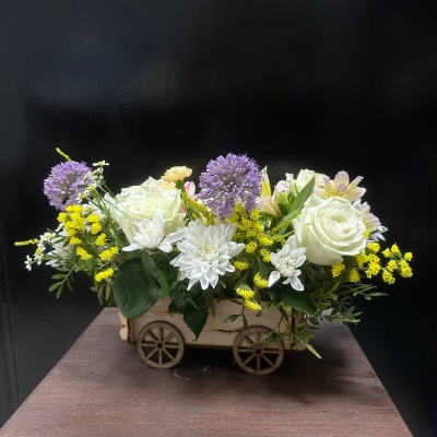 Букет цветов Колесница