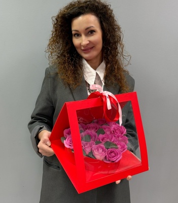 Букет цветов Комбо ЦВЕТЫ И УКРАШЕНИЕ «Мона»