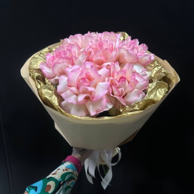 Букет цветов Нежный Фламинго