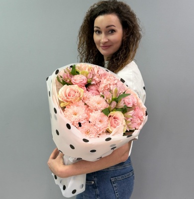 Букет цветов Кокетка