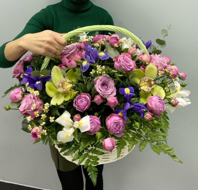 Букет цветов Цветочная корзина