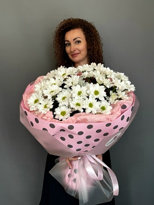 Букет цветов Солнечный горошек