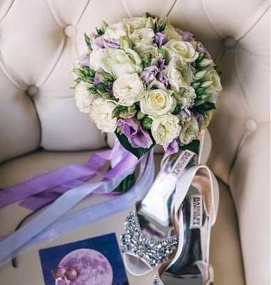 Букет цветов Свадебный букет №7
