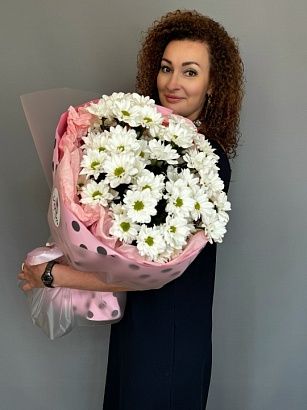 Букет цветов Солнечный горошек