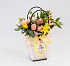 Букет цветов Цветочная сумочка