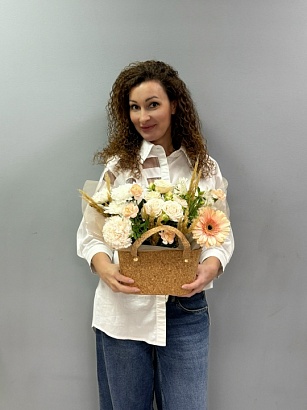 Букет цветов Лучшей маме на свете