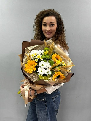 Букет цветов Полевой букет